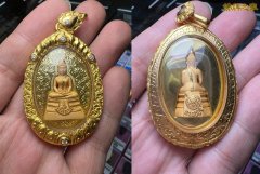 索通佛牌，倫80，純金材質(zhì) 所通佛